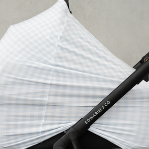 Blue Gingham Multi-Use Cover