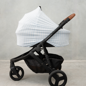 Blue Gingham Multi-Use Cover