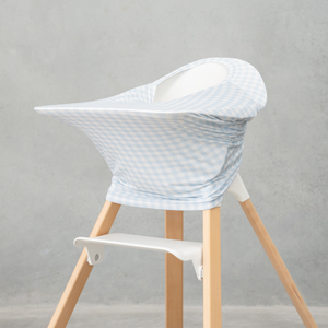Blue Gingham Multi-Use Cover